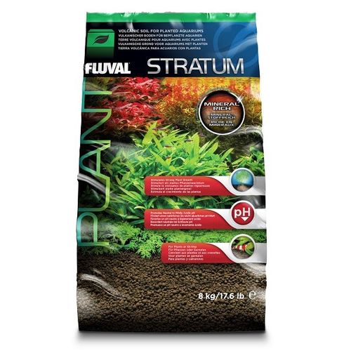 Fluval Stratum Substrate Plant & Shrimp Volcanic Soil for Planted Aquarium Tank — image 1