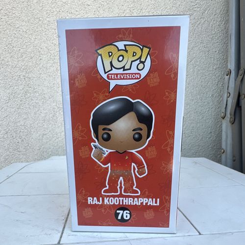 Funko Pop! Television The Big Bang Theory Raj Koothrappali Vinyl Figure #76 — image 4