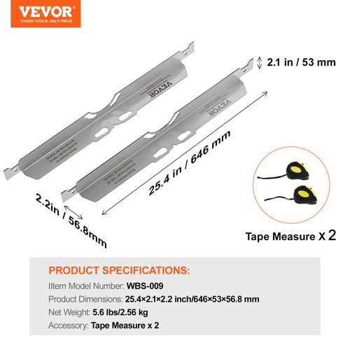 VEVOR Wheel Alignment Tool Toe Plates Accurate Measurements with 2 Tape Measures — image 7