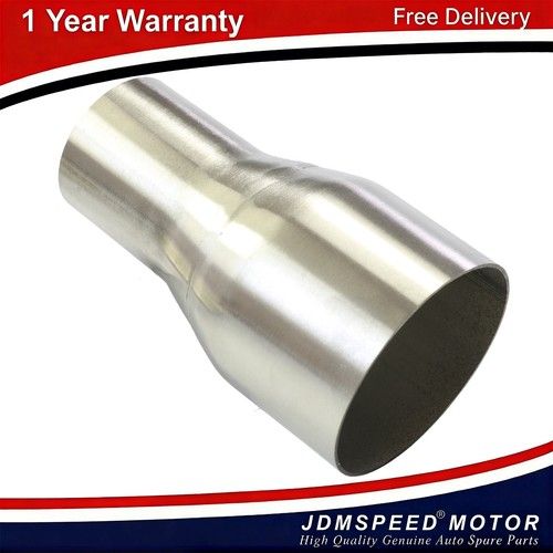 3" to 2" Flared Stainless Steel Exhaust Reducer Connector Pipe Tube