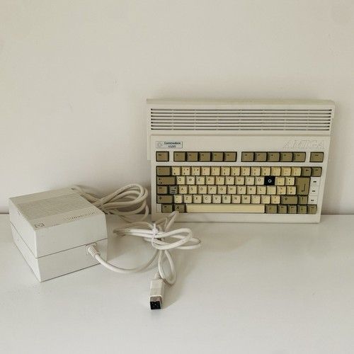 Commodore Amiga A600 Computer with Power Supply Untested Parts Only