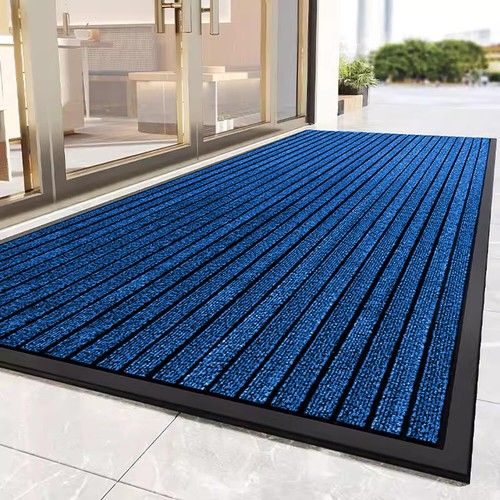 Non Slip Rubber Door Mat Heavy Duty Washable Rug Indoor Outdoor Welcome Door Mat