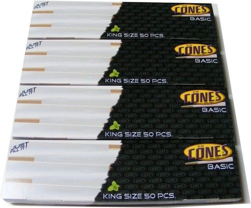 New Box King Size Pre Rolled Paper Smoking Cones Kingsize - Ready Made