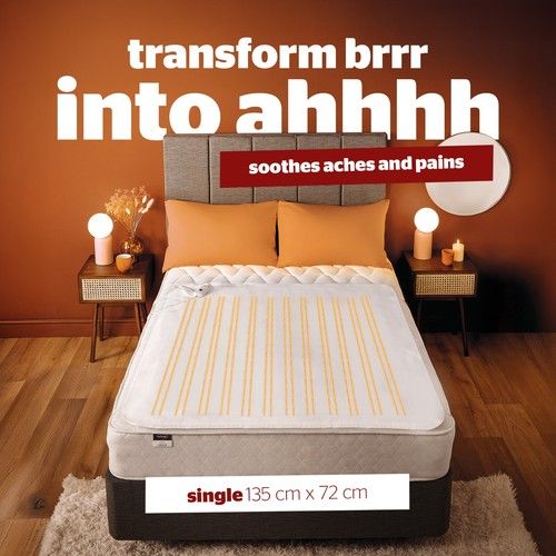 Silentnight Winter Warmer Electric Heated Blanket Under Blanket Fast Heat Up