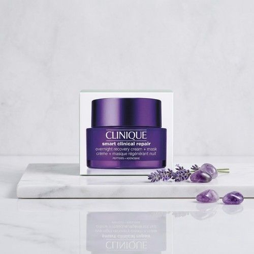 Clinique smart clinical repair Overnight Recovery Cream+ Mask 50ml UK NEW BOXED