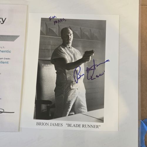 Brion James Signed Blade Runner Photo - Rare Authenticated — image 2