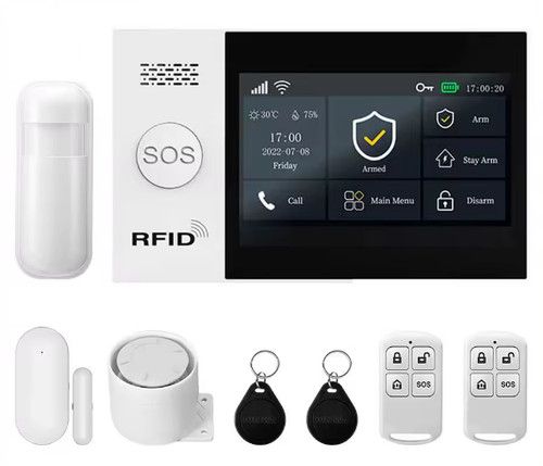 Best 2026 Home Burglar Security Alarm System WiFi-4G+Wireless Sensor+Live Mobile