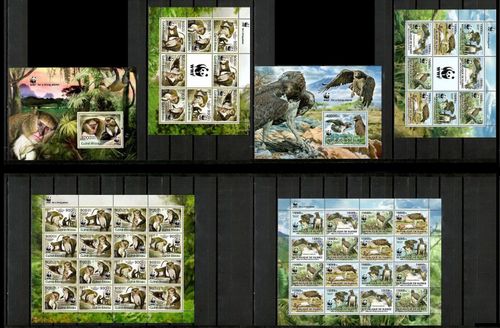 Protected animals WWF Collection 124 sets & 18 s/sheets MNH Mi.CV 1,633€ #CNA213 — image 5