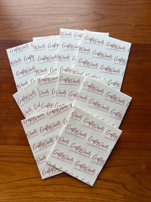 2mm,  3mm Double Sided Adhesive Craft Foam Pads 5mmx5mm, 12mmx12mm, 24mmx24mm