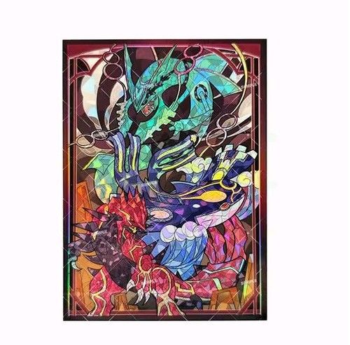 60PCS Trading Card Pokémon Scale World TCG OPCG Card Sleeves 66X91mm Standard