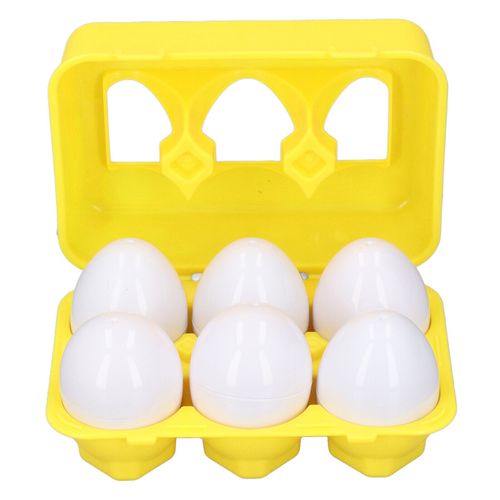 6x Egg Colour & Shape Sorter Kids Learning Educational Toy Sensory Baby Toys UK — image 10