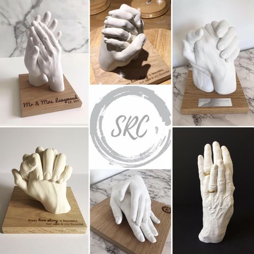 Couples Hand Casting Kit - Personalised DIY Keepsake Gift — image 3