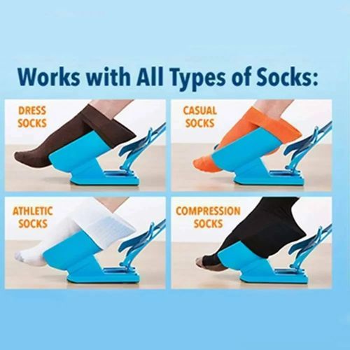 Sock Helper Puller Slider Pulling Aid Socks Stockings Dressing Disability — image 5