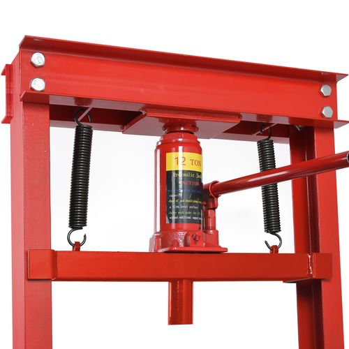12 Ton Workshop Press Machine Hydraulic Bench & 23x Bearing Bush Driver Seal Kit — image 13