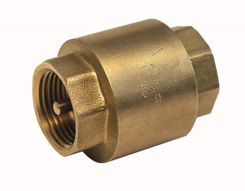 Brass Spring Check Valves  :  Non-Return Valves  :  Sizes 1/2" To 4" BSP