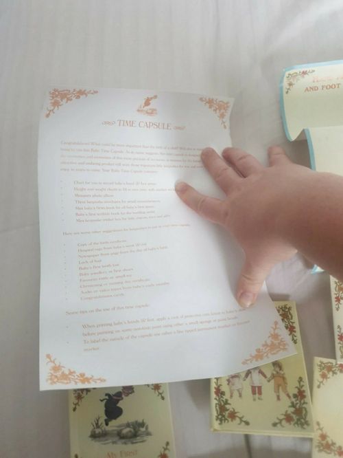 Baby Bundle of My First Things Keepsake Items and Other Items New and Unused — image 2