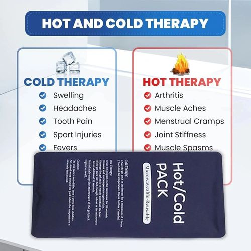 Ice Packs for Injuries Reusable(3 Piece Set),Gel Hot & Cold Ice Packs,Joint Pain — image 6