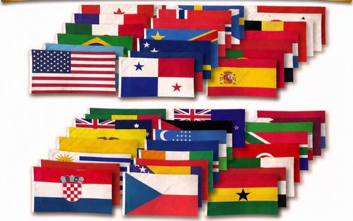 SALE SALE Flags 32 Pack 5FT x 3FT England Scotland USA NZ OZ Spain France Canada — image 1
