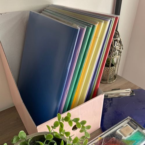 Panmer A4 Clear Exercise Book Covers Slip on Jackets — image 4
