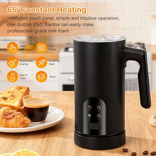 4-in-1 Electric Milk Frother & Warmer Automatic Hot Cold Foam Coffee Latte Choc — image 17