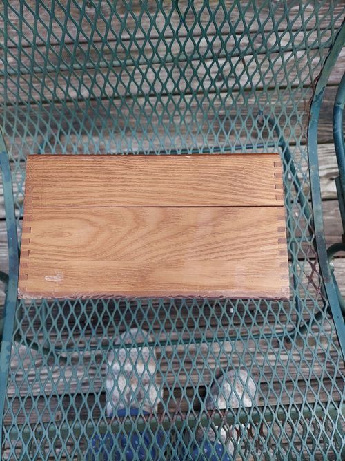 Rare Vintage Apple Macintosh Plus Walnut Storage Box — image 4