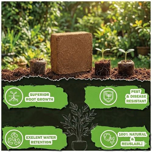 80L Coco Coir Compost Blocks | Peat-Free Natural |Growing Media| — image 11