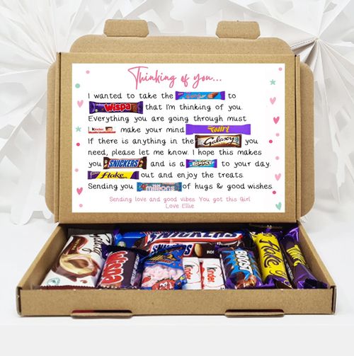 You got this Thinking of you Treat Box, Hug in a box, Letterbox gift, Cheer up — image 2