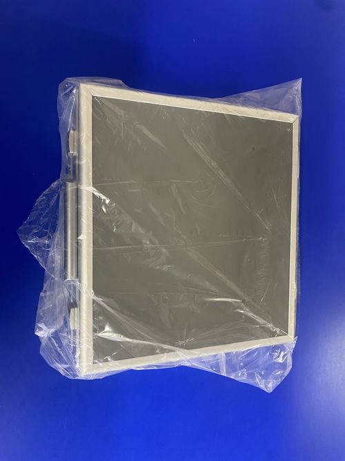 Small Silver Flight Case with Foam Insert - Inside size 280x300x75mm - Portable  — image 7