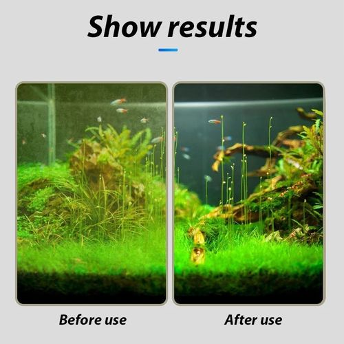 Aquarium Fish Tank Cleaning Kit Glass Brush Algae Scraper Fishnet Cleaner Tool — image 3