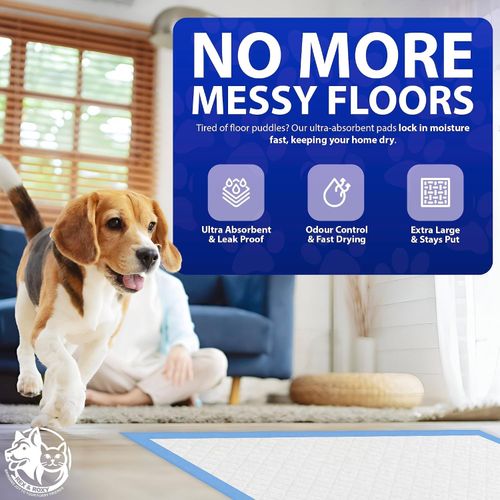Puppy Pads 100 Pack 60X60CM | Dog Training Pads | Leak-Proof Puppy Pads — image 5