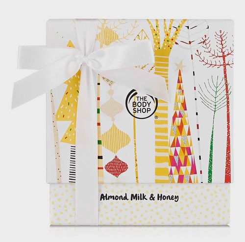 The Body Shop Almond Milk & Honey Gift Set for Body & Hands, Sensitive Skin — image 1