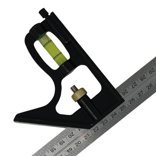 300mm Adjustable Engineers Combination Try Square Set 12” Right Angle Guide — image 10