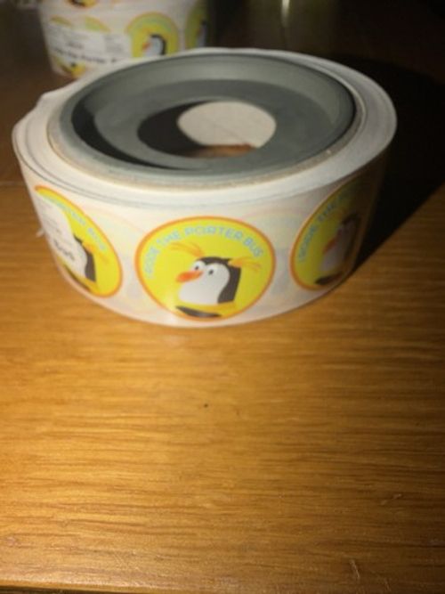 Stagecoach South West Hop122 Porter Penguin Branded Open Top Sticker Reel Rare