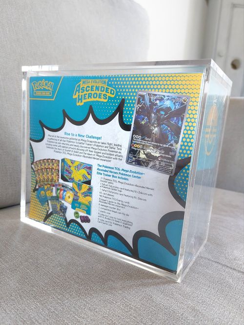 Pokemon TCG Elite Trainer Box ETB Premium Acryclic Display Case - UV+ Protection — image 3