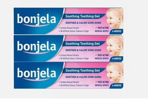 Baby Bonjela Soothing Teething Gel (3 x 15g)