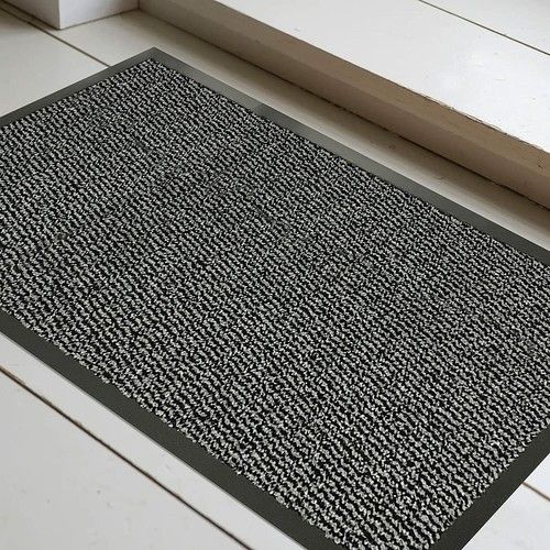 LARGE BARRIER DOOR MAT HEAVY DUTY NON SLIP RUBBER BACK KITCHEN HALLWAY FLOOR RUG
