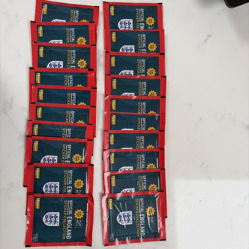 M&S Official England World Cup  Collection Stickers 2026 NEW 20 Unopened Packs!  — image 2