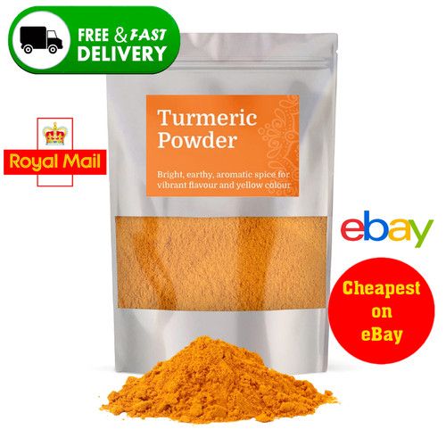 Turmeric Tumeric Powder | Haldi Premium A* Quality  Food Grade 100% Pure Natural