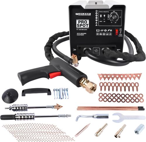 Vehicle Panel Spot Dent Puller 3800A 220V Car Body Stud Welder Dent Removal Kit — image 3