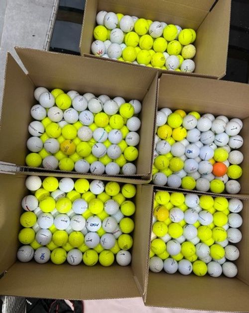  Mixed Golf Balls 100x (CLEANED)- PRACTICE & PLAY - ALL TOP BRANDS