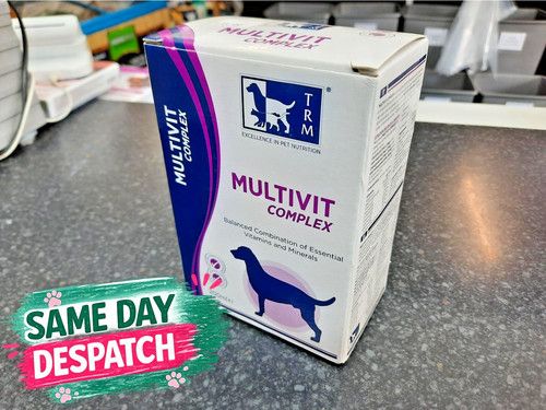 TRM MULTIVIT COMPLEX - Essential Vitamins & Minerals for Dogs 200ml - £13.99