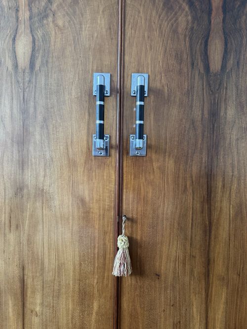 Original 1930s Art Deco Wardrobe In Excellent Condition — image 6