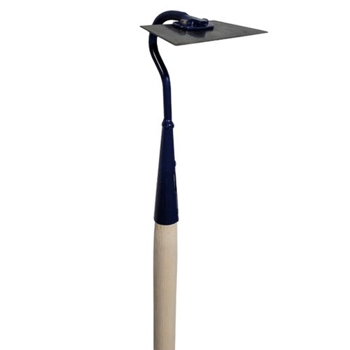 12 cm / 5 inch Solid Steel Swan Neck Hoe Head Garden Tool with Wooden Handle — image 10