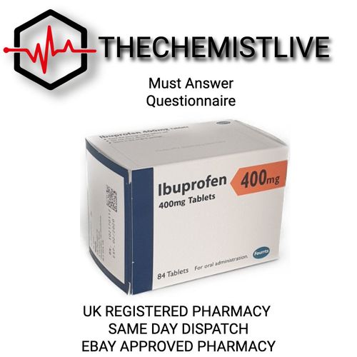 Ibuprofen 400mg Anti Inflammatory Tablets 84 - Pain relief (MAX 1 ) — image 4