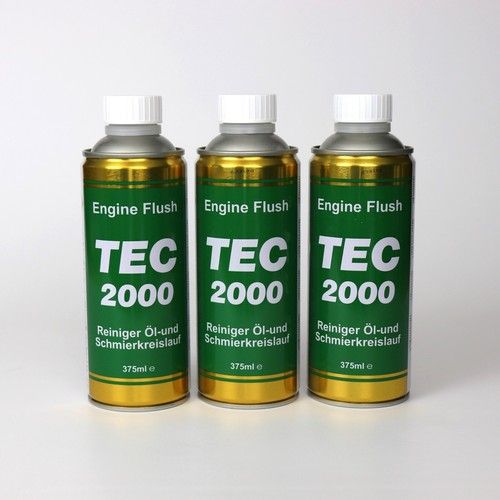 TEC 2000 3 x Powerful Engine Flush For Petrol Diesel Or Gas Engines