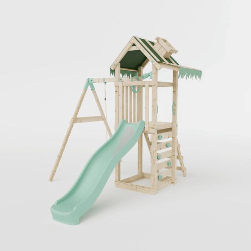 Climbing Frame With Single Swing - Eldertree Forest I Waltons — image 1