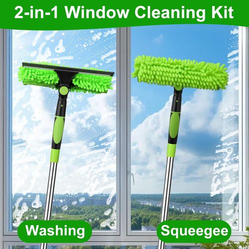 4.5M Telescopic Extendable Window Cleaner Equipment Glass Cleaning Squeegee🔥🔥 — image 4