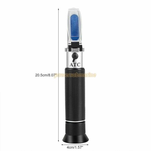 HandHeld 0-80% alcoholometer Alcohol refractometer liquor alcohol Content Tester — image 5