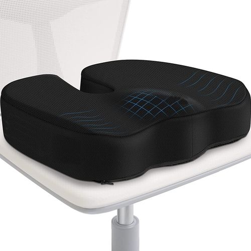 Cushion Seat Pillow Orthopaedic Coccyx Back Pain Relief Memory Foam Office Chair — image 8