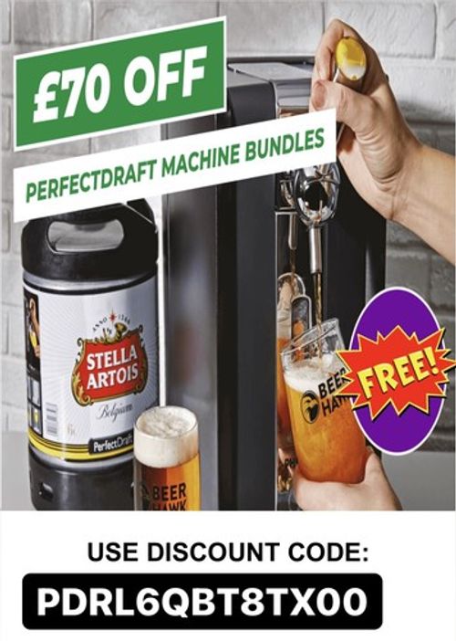 Perfect Draft discount code  PDRL6QBT8TX00  -NO PURCHASE Beerhawk